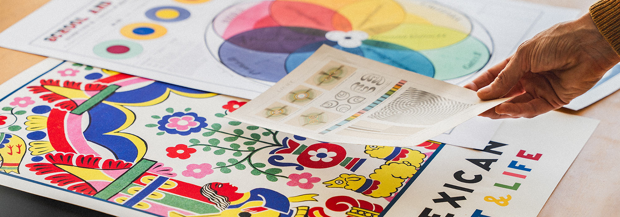 Alt text: Selection of unique posters including art prints, modern graphics, and classic styles, chosen for quality and visual appeal