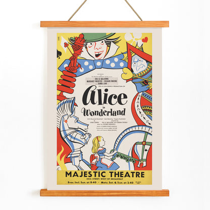 , with wooden magnetic frame on white background