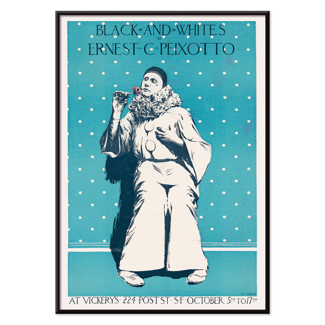 , with black aluminium frame on white background