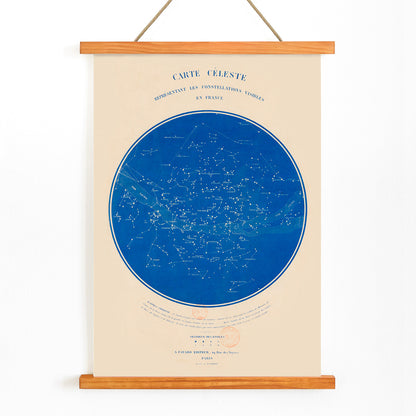 , with wooden magnetic frame on white background