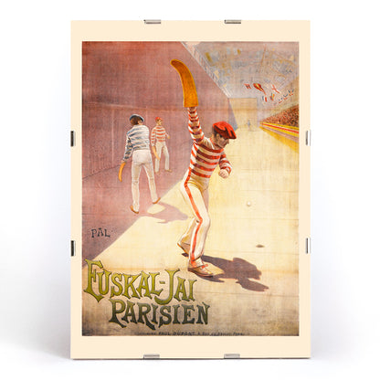 , framed and displayed in modern living room decor