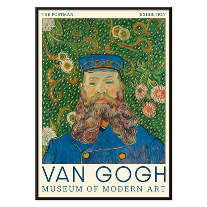 , with black aluminium frame on white background